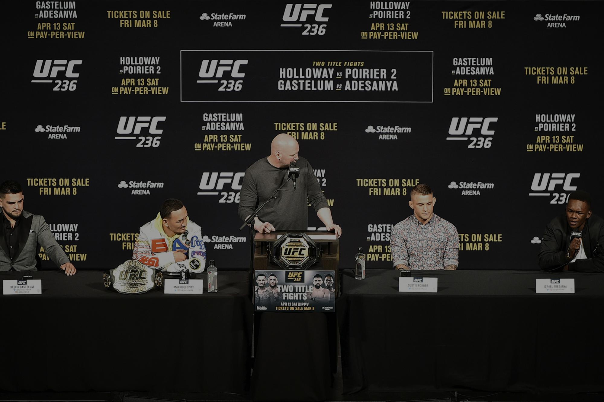 UFC 236 Press Conference Recap UFC UFC 236 Press Conference Recap UFC