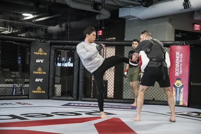 Joseph Benavides preparing for UFC Brooklyn at the UFC Performance Institute