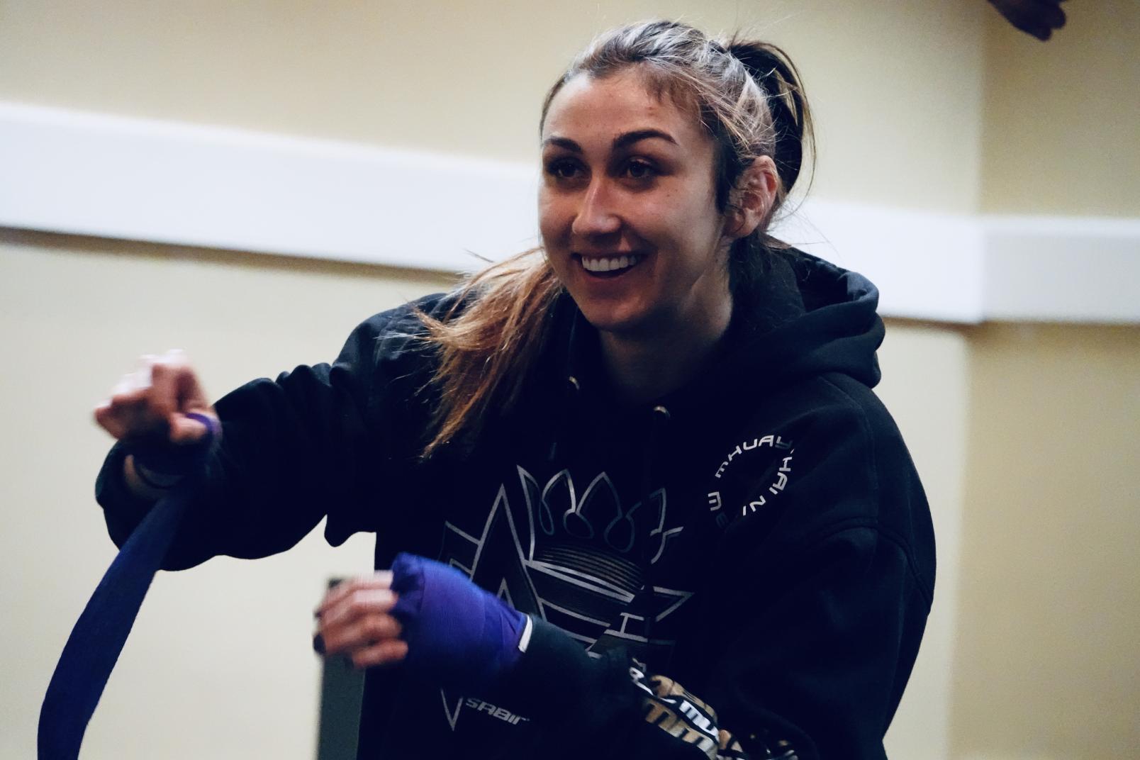 03 - Sabina Detras de camaras UFC Philadelphia
