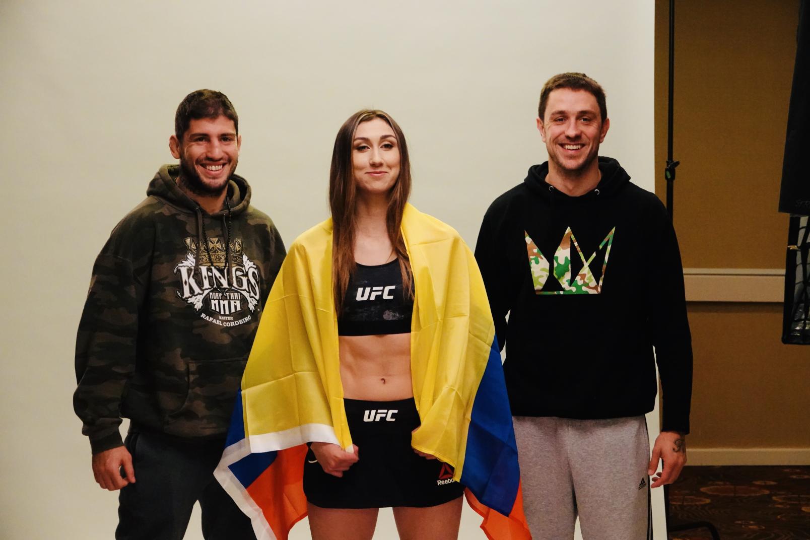 11 - Sabina Detras de camaras UFC Philadelphia