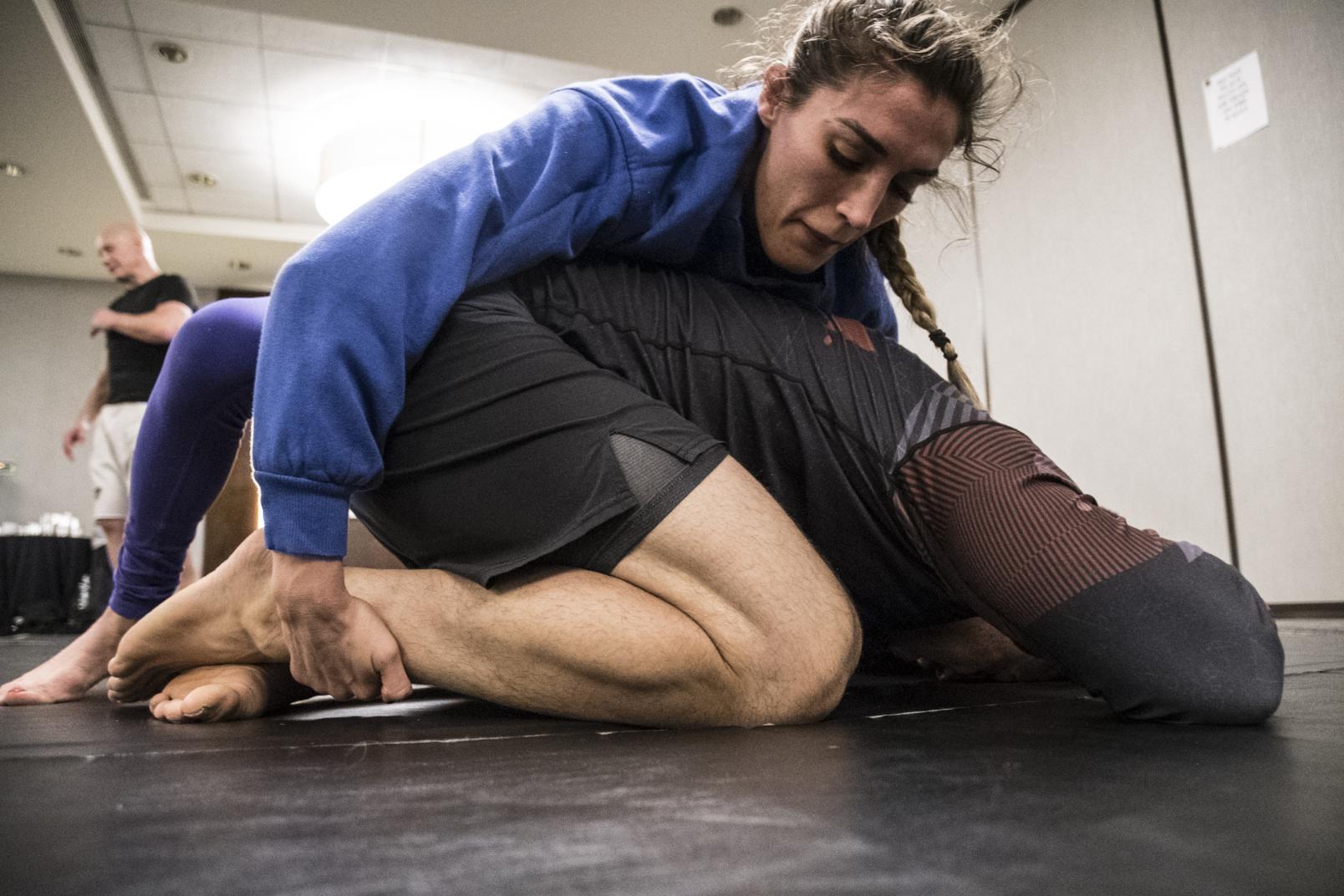 UFC 238 Tatiana Suarez night training