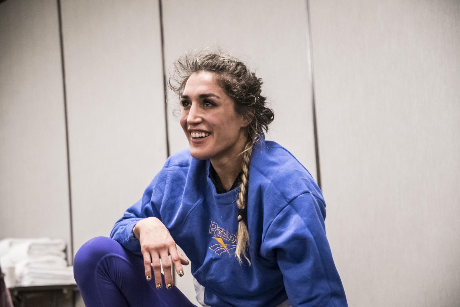 UFC 238 Tatiana Suarez night training