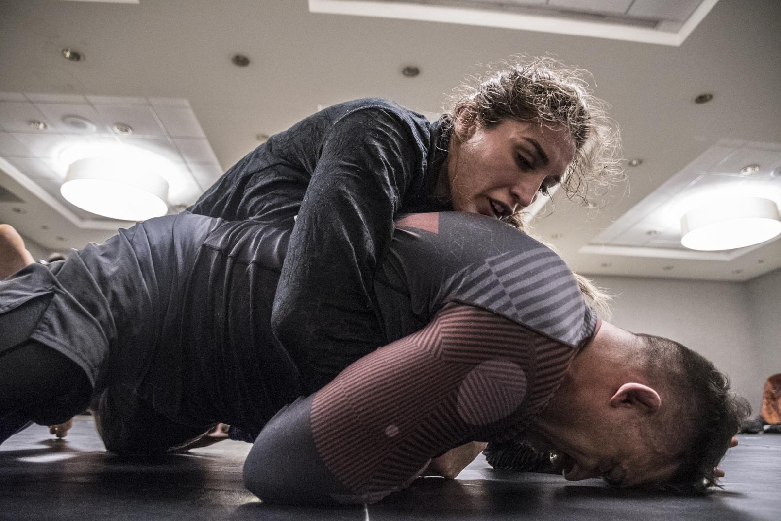 UFC 238 Tatiana Suarez night training