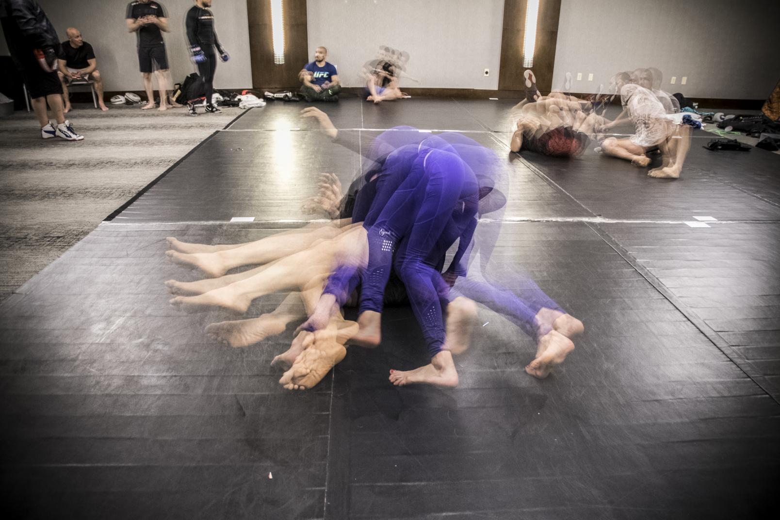 UFC 238 Tatiana Suarez night training