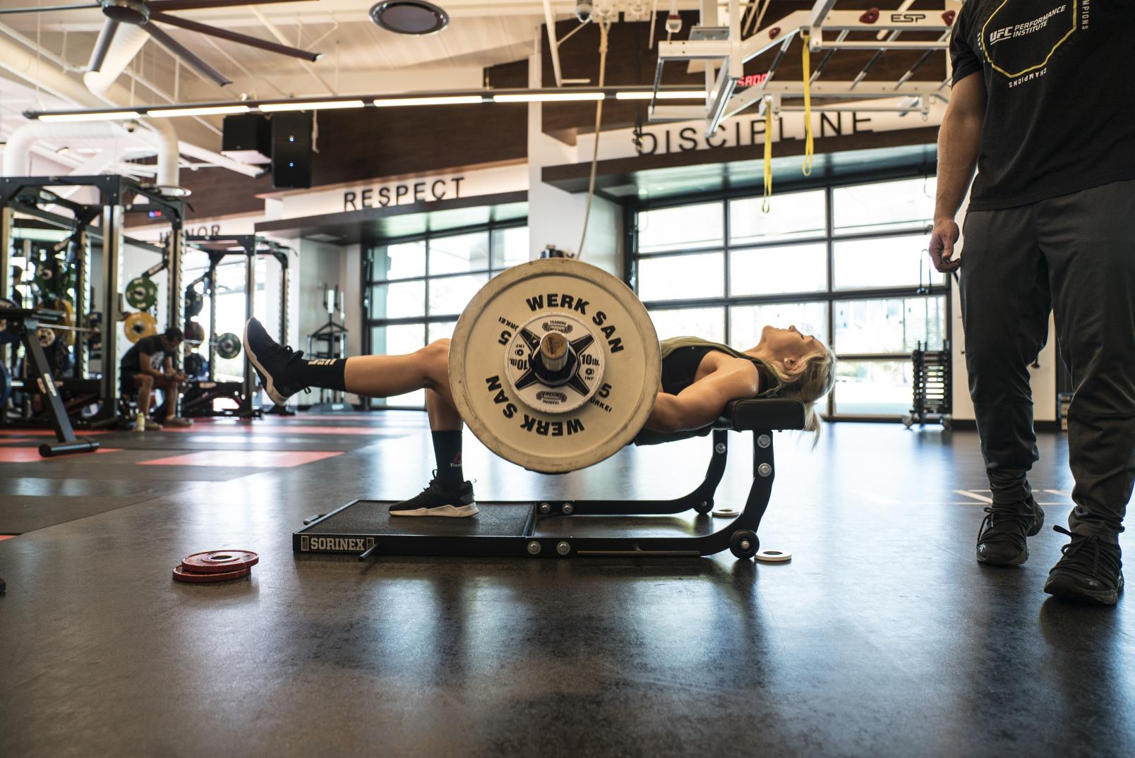 Yana Kunitskaya training at the UFC PI November 2019