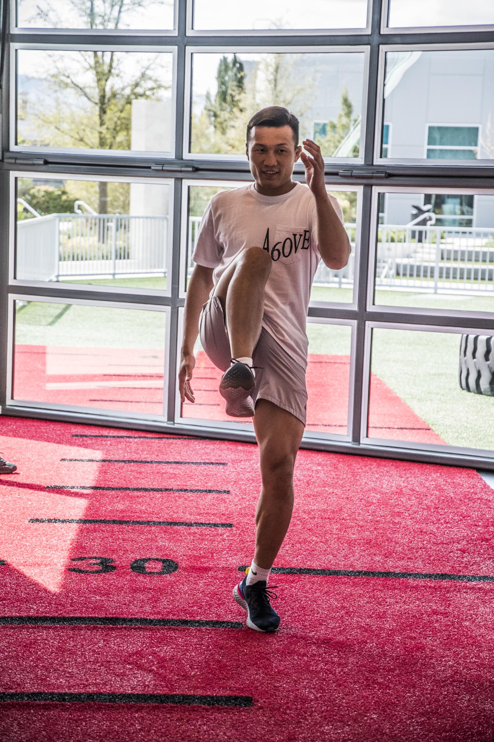 06 Jung Chan-Sung “The Korean Zombie” training at the UFC Performance Institute