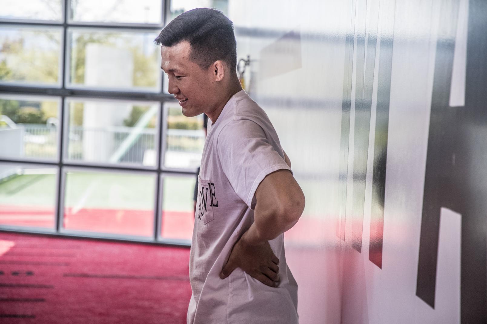 08 Jung Chan-Sung “The Korean Zombie” training at the UFC Performance Institute