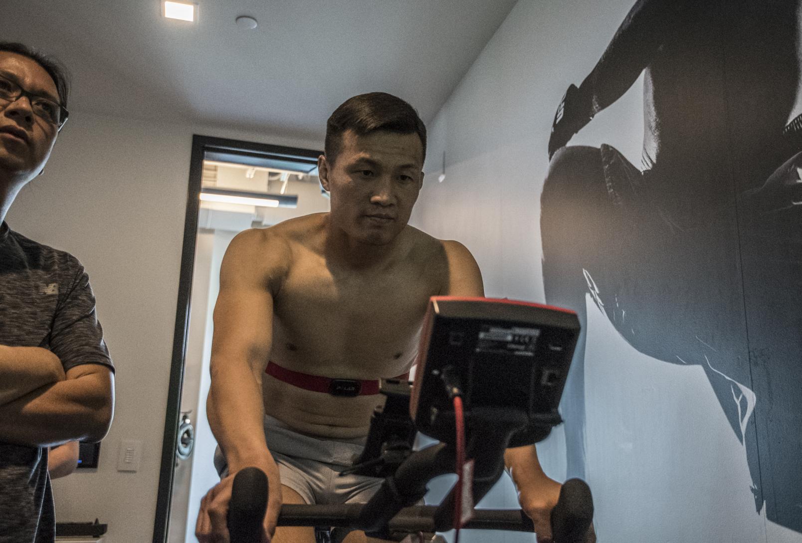 11 Jung Chan-Sung “The Korean Zombie” training at the UFC Performance Institute