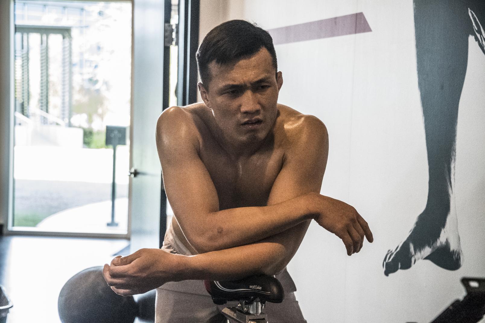 13 Jung Chan-Sung “The Korean Zombie” training at the UFC Performance Institute