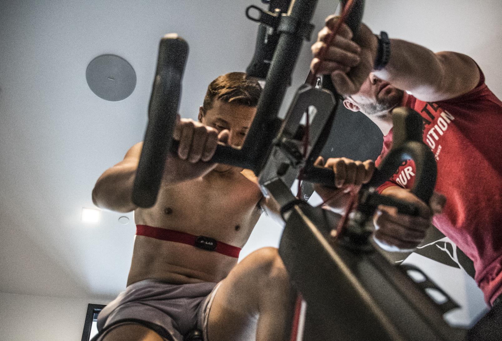 14 Jung Chan-Sung “The Korean Zombie” training at the UFC Performance Institute