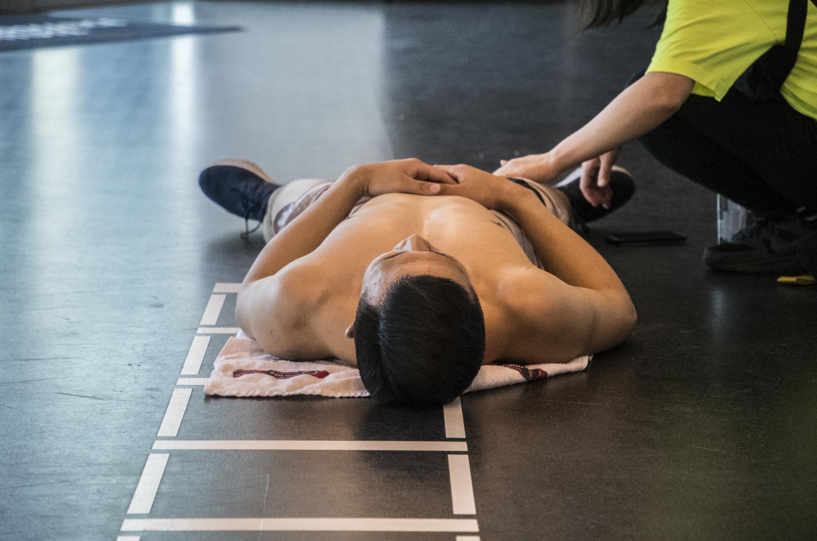 16 Jung Chan-Sung “The Korean Zombie” training at the UFC Performance Institute