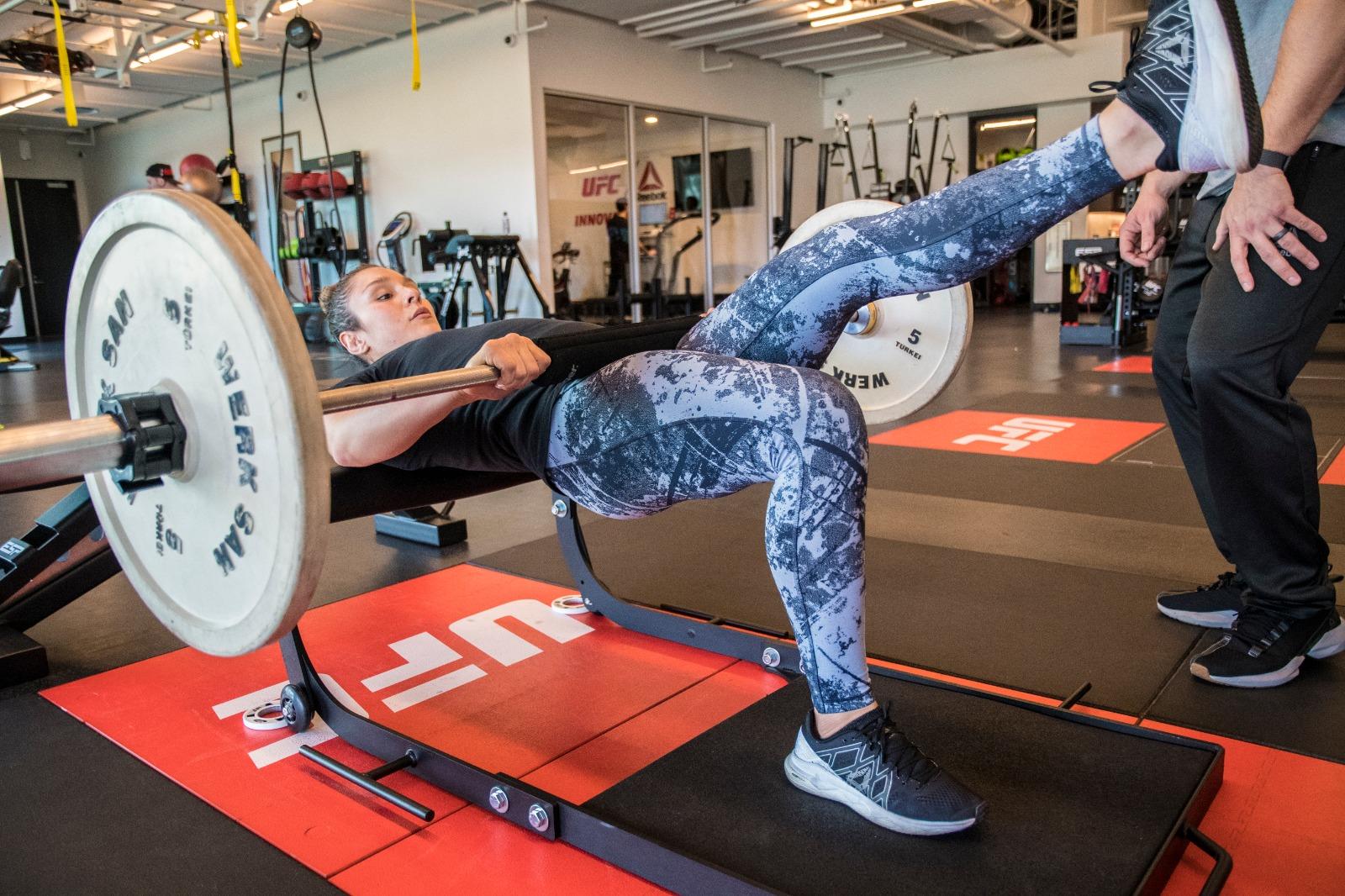 11- Alexa Grasso training at the UFC Performance Institute for UFC 246