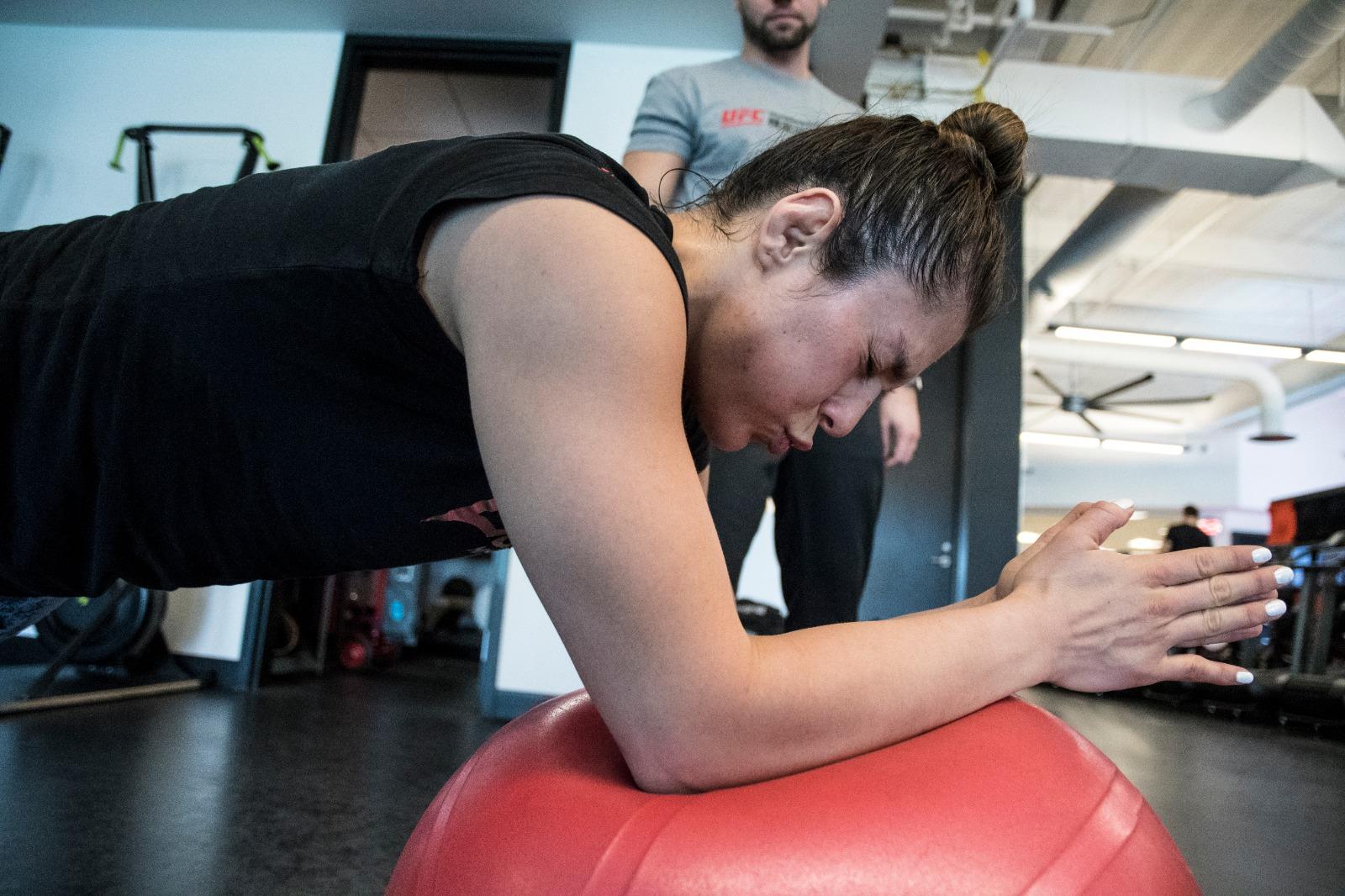 13- Alexa Grasso training at the UFC Performance Institute for UFC 246