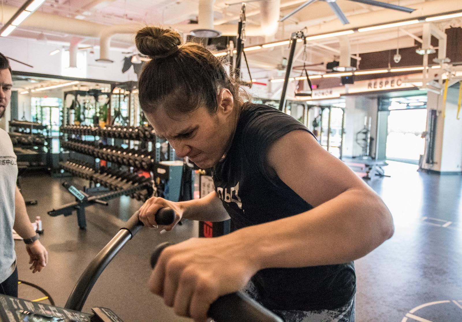 16- Alexa Grasso training at the UFC Performance Institute for UFC 246