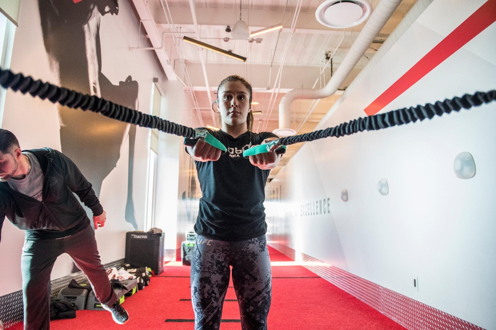 05 - Alexa Grasso training at the UFC Performance Institute for UFC 246