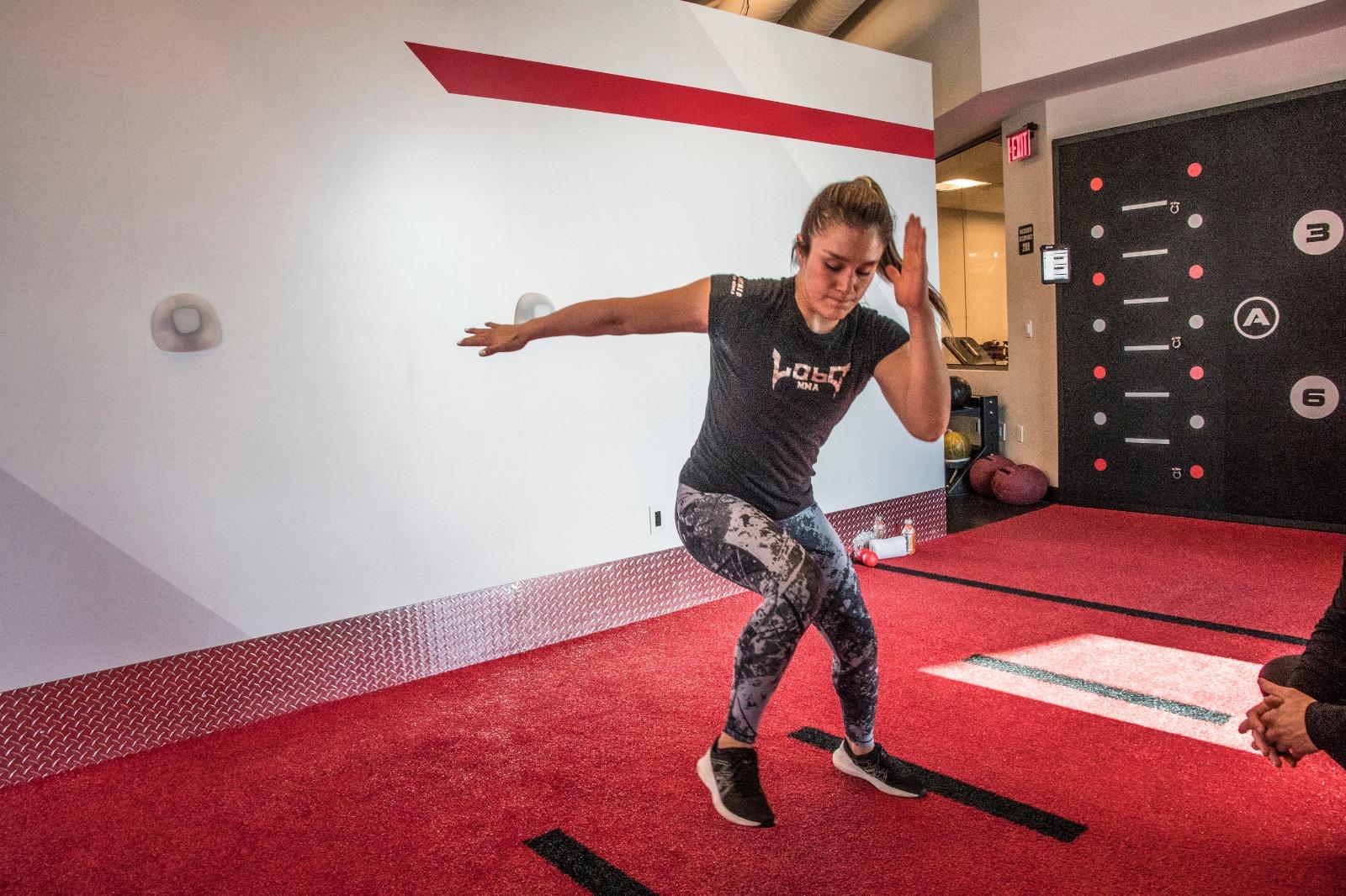 09- Alexa Grasso training at the UFC Performance Institute for UFC 246