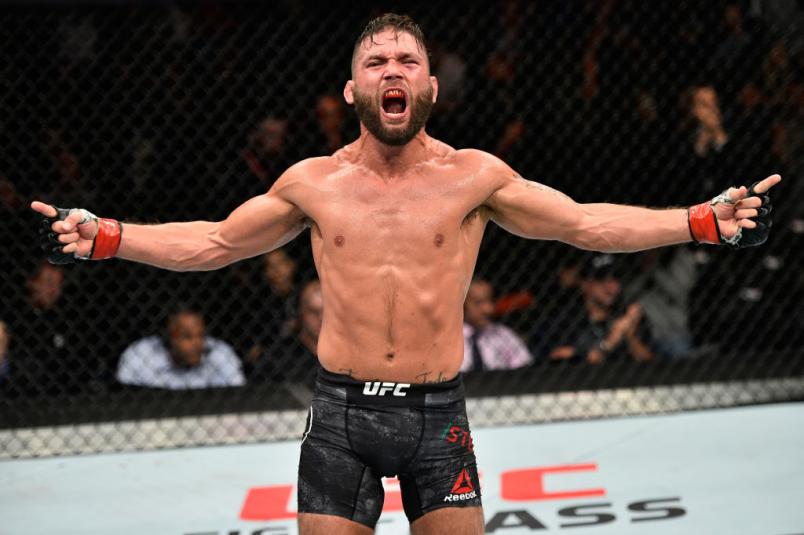 Following defeat of Melendez at UFC 215 (Photo by Jeff Bottari/Zuffa LLC)