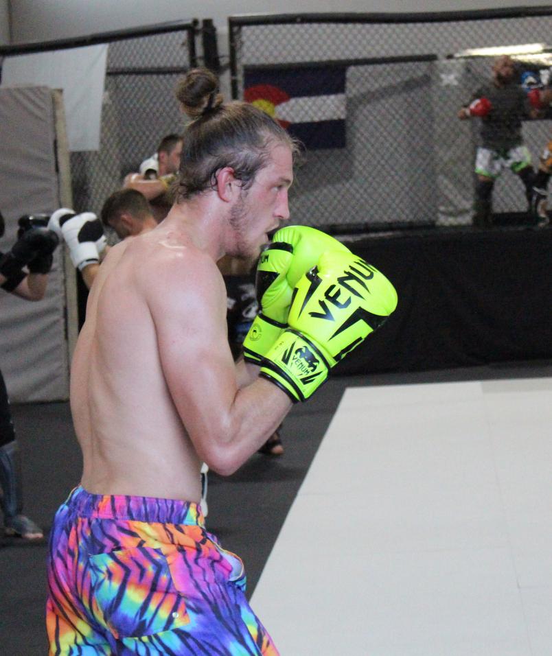 Thomas Gifford trains at Factory X in Denver, CO, 2019 (Photo by Steve Latrell/Zuffa LLC)