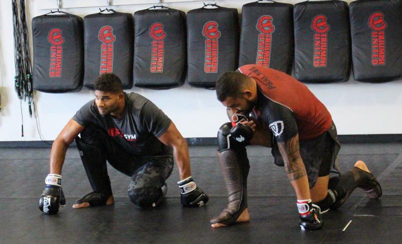 Alistair Overeem Training at Elevation MMA, Denver, CO 2019 (Photo by Steve Latrell/Zuffa LLC)