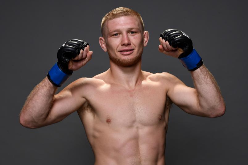Casey Kenney poses for a portrait backstage during the UFC 241 event at the Honda Center on August 17, 2019 in Anaheim, California. (Photo by Mike Roach/Zuffa LLC via Getty Images)