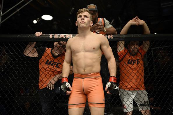 LAS VEGAS, NV - FEBRUARY 09: Brad Katona stands in his corner during the filming of The Ultimate Fighter: Undefeated on February 9, 2017 in Las Vegas, Nevada. (Photo by Brandon Magnus/Zuffa LLC/Zuffa LLC via Getty Images)