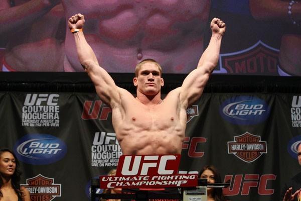 UFC 102 Weigh-In Todd Duffee