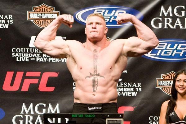 UFC 91 Weigh-In Brock Lesnar