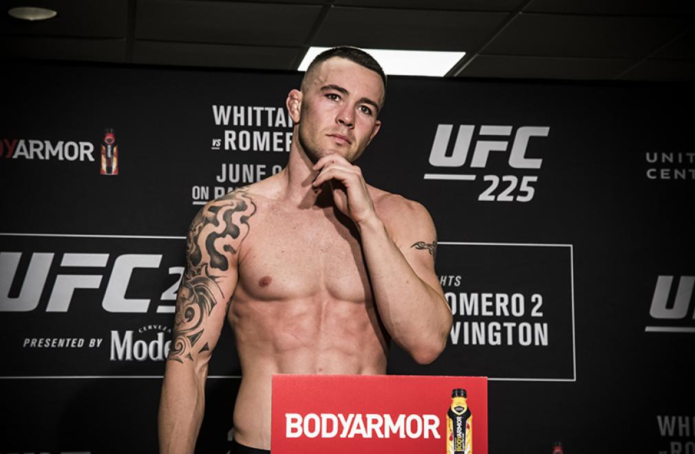 CHICAGO 6/8/18 - UFC fighter Colby Covington at the UFC 225 official Weigh ins. (Photo credit: Juan Cardenas)