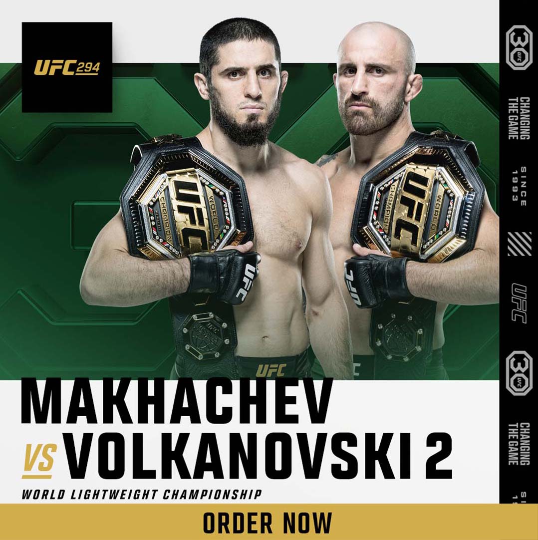 UFC 294: Makhachev vs. Volkanovski 2 Payouts & Fighters Salaries