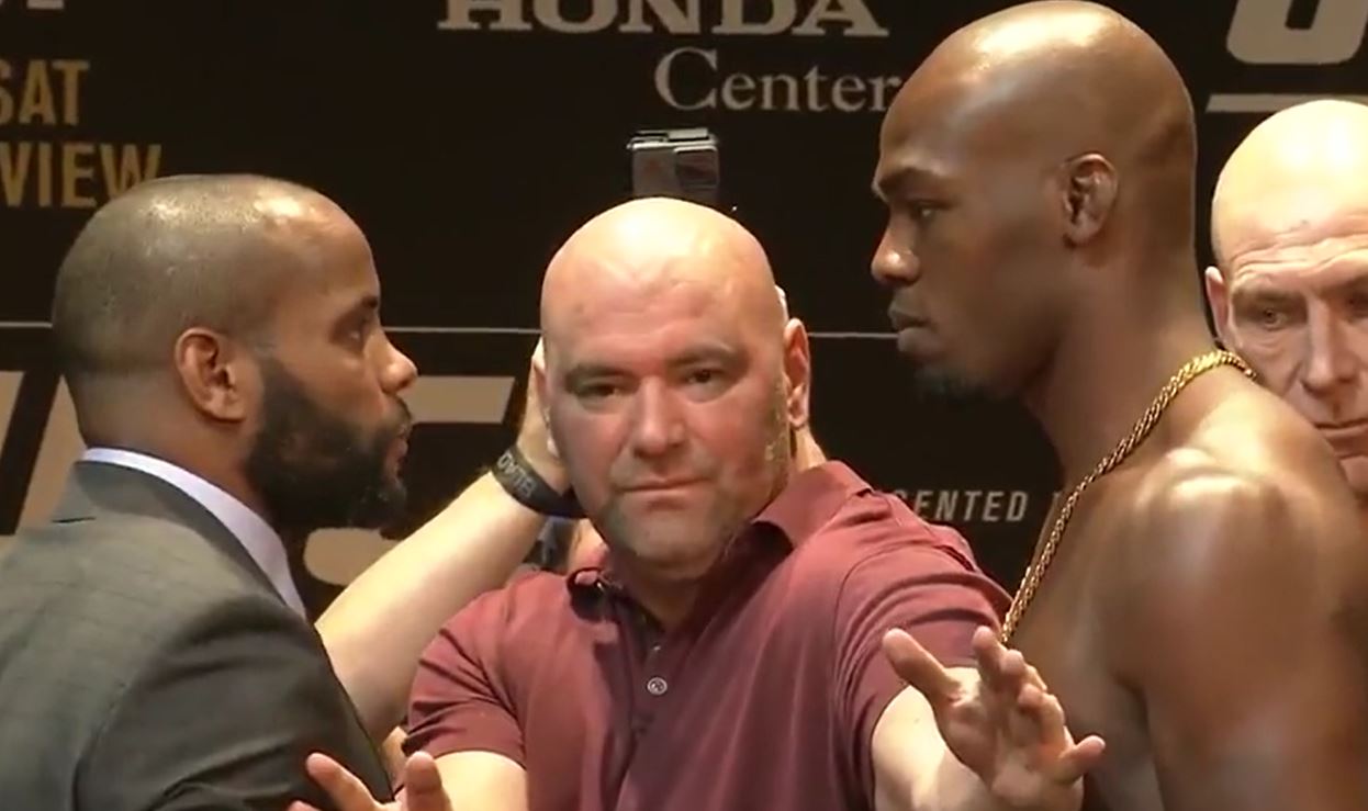 UFC 214 Cormier vs Jones 2 Press Conference Faceoff UFC