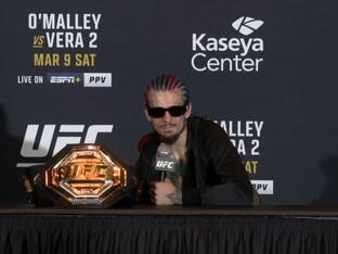 Bantamweight Champion Sean O'Malley Addresses The Media After UFC 299: O'Malley vs Vera 2