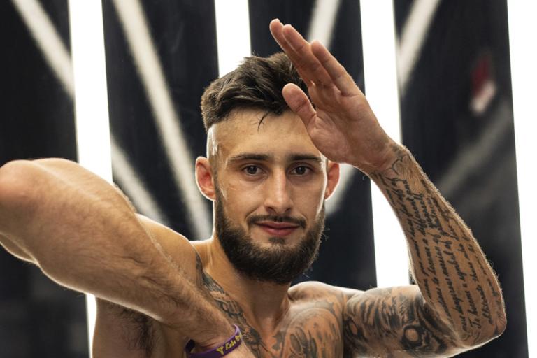 Charles Jourdain trains at the UFC Performance Institute ahead of UFC Fight Night: Brunson vs Till (photo by Nolan Walker/Zuffa LLC)