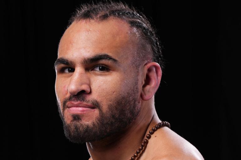 Gabe Green poses for a portrait after his victory during the UFC Fight Night event at UFC APEX on April 30, 2022 in Las Vegas, Nevada. (Photo by Mike Roach/Zuffa LLC)