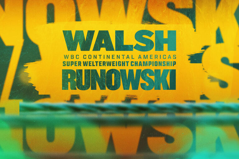 Callum Walsh returns to home to Dublin, Ireland on Friday, September 20. The fight sees the Cork native defending his WBC Continental Americas Super Welterweight title in a main event bout against Przemyslaw Runowski.