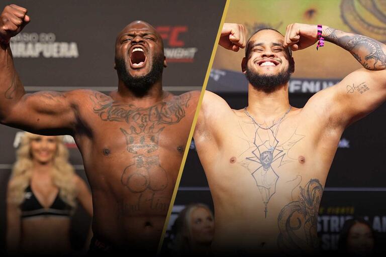 Derrick Lewis and Tallison Teixeira