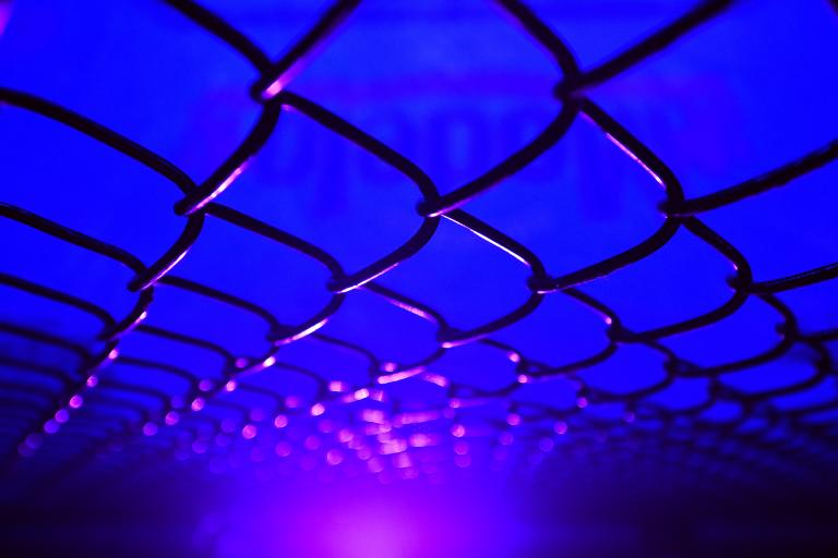 A general view of the Octagon prior to the UFC Fight Night event at UFC APEX on August 01, 2020 in Las Vegas, Nevada. (Photo by Chris Unger/Zuffa LLC via Getty Images)