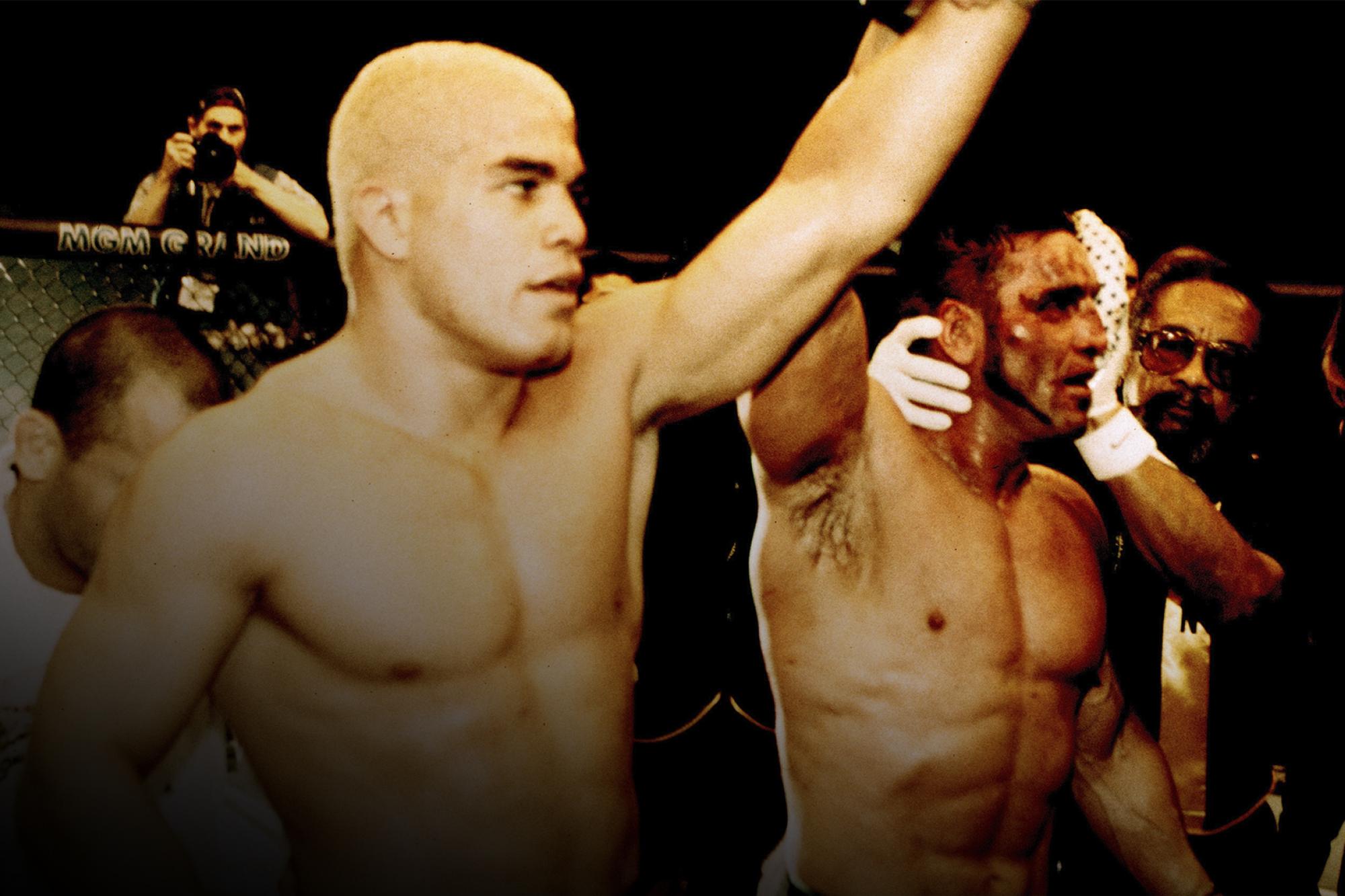 Flashback Tito Ortiz And Ken Shamrock Finally Meet Ufc Flashback Tito Ortiz And Ken Shamrock Finally Meet Ufc