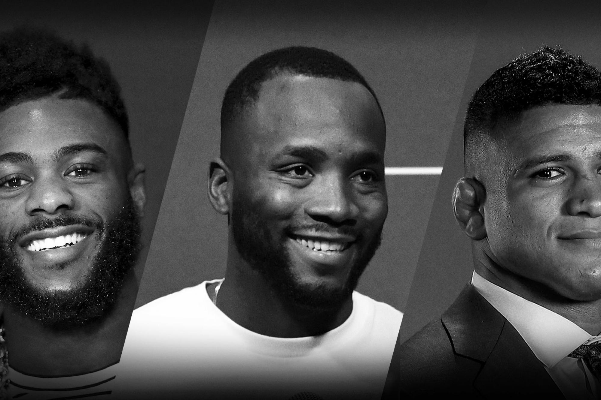 Unfiltered: Co-host Aljamain Sterling, Leon Edwards, Gilbert Burns, and Matt Serra from Fight ...