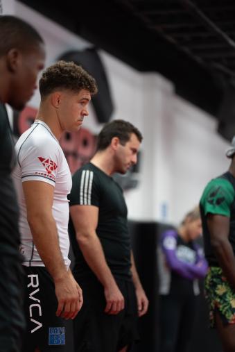 Al Iaquinta prepares for his lightweight bout against Bobby Green at UFC 268: Usman vs Covington 2 at Serra Brazilian Jiu-Jitsu in Long Island, New York. (Photo by McKenzie Pavacich/Zuffa LLC)