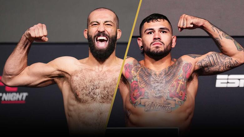 Official Weigh-In Results | UFC Fight Night: Dolidze vs Hernandez