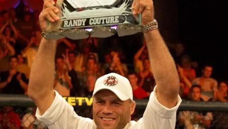 Gant De MMA Signé Randy Couture – Avec Certificat JSA COA, Original, Collection UFC.