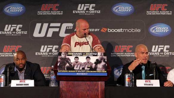 UFC President Dana White, Rashad Evans & Tito Ortiz