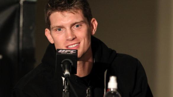 LAS VEGAS, NV - FEBRUARY 04:  Stephen Thompson attends the UFC 143 post-fight press conference at Mandalay Bay Events Center on February 4, 2012 in Las Vegas, Nevada.  (Photo by Josh Hedges/Zuffa LLC/Zuffa LLC via Getty Images)