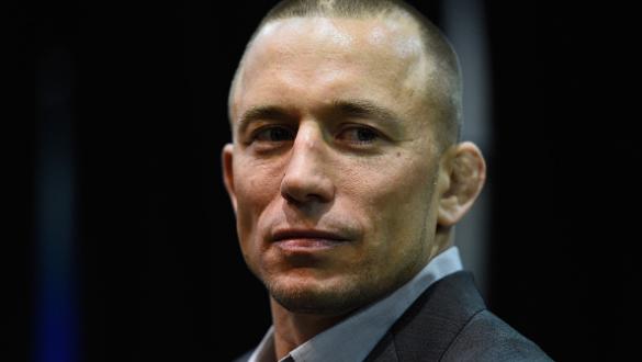 LAS VEGAS, NV - MARCH 05:  UFC welterweight Georges St-Pierre in attenance during the UFC 196 event inside MGM Grand Garden Arena on March 5, 2016 in Las Vegas, Nevada.  (Photo by Jeff Bottari/Zuffa LLC/Zuffa LLC via Getty Images)