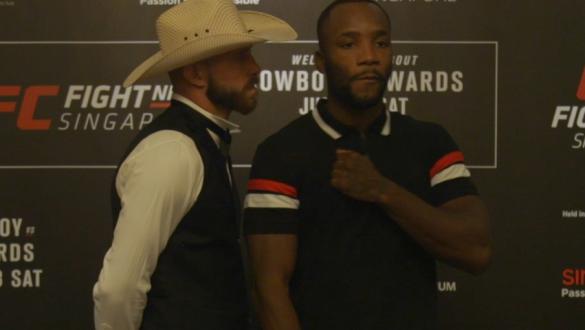 Cerrone Edwards at Media Day Faceoffs 6/20/18