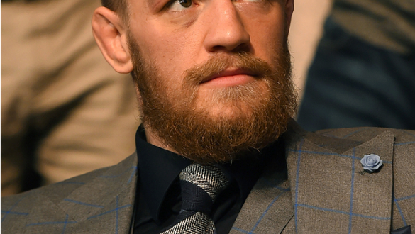 DUBLIN, IRELAND - OCTOBER 24:  UFC interim featherweight champion Conor McGregor watches as Neil Seery faces Jon Delos Reyes in their flyweight fight during the UFC event at 3Arena on October 24, 2015 in Dublin, Ireland. (Photo by Josh Hedges/Zuffa LLC/Zu