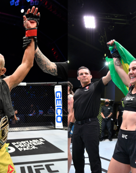 Deiveson defende o cinturão e Jennifer Maia enfrenta Valentina no UFC 255