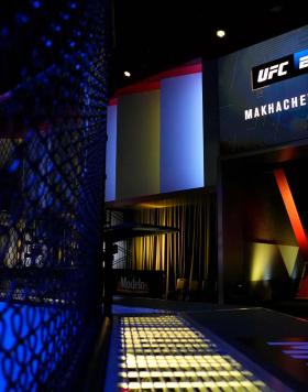 Octógono do UFC Apex no UFC Vegas 49: Makhachev x Green (Chris Unger/Zuffa LLC)