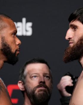 Thiago Marreta e Magomed Ankalaev se encaram na pesagem do UFC Vegas 50