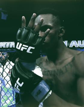 Israel Adesanya at UFC 221